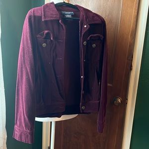 VINTAGE NOTATIONS SPORT VELVET JACKET